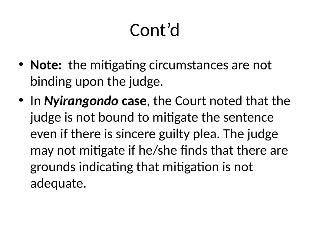 General Criminal Law slides Power Point - slide 185 of 230