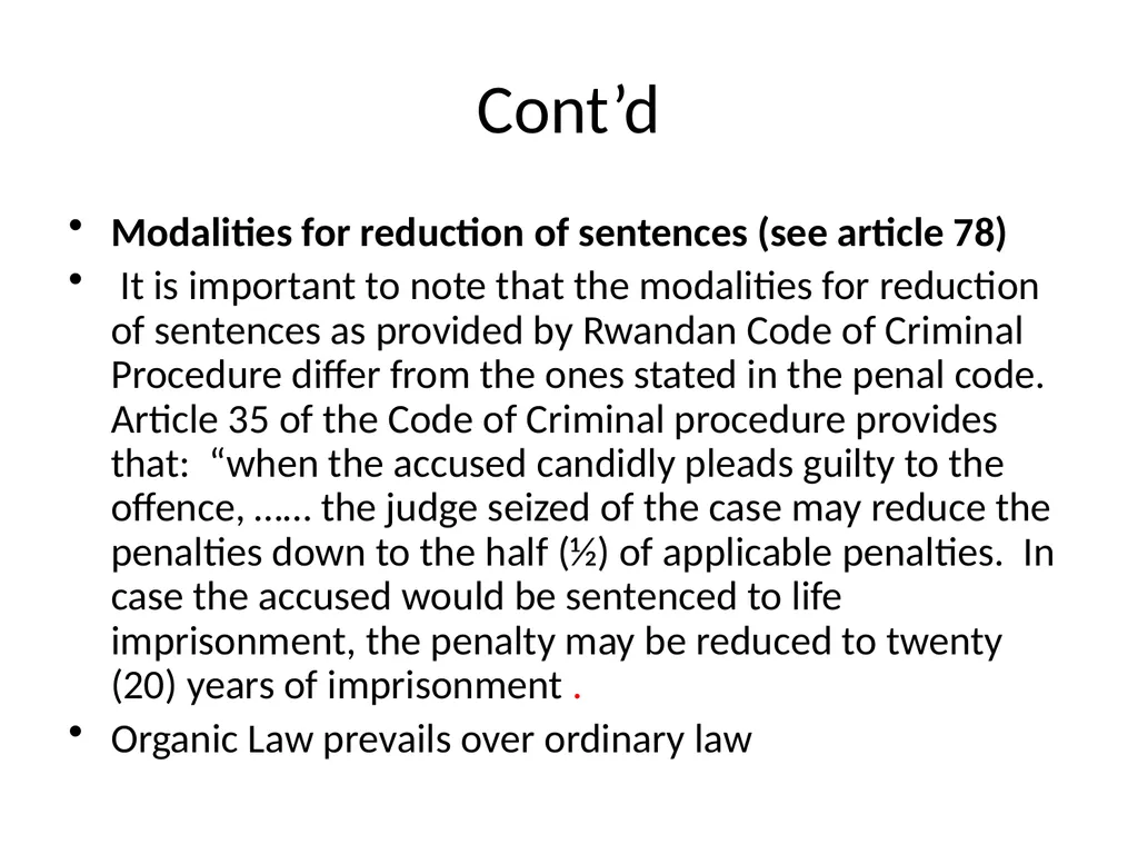General Criminal Law slides Power Point - slide 187 of 230