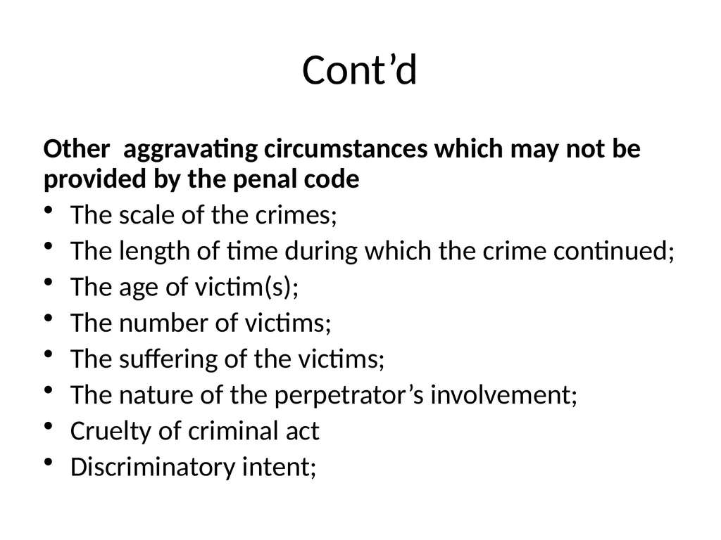General Criminal Law slides Power Point - slide 191 of 230