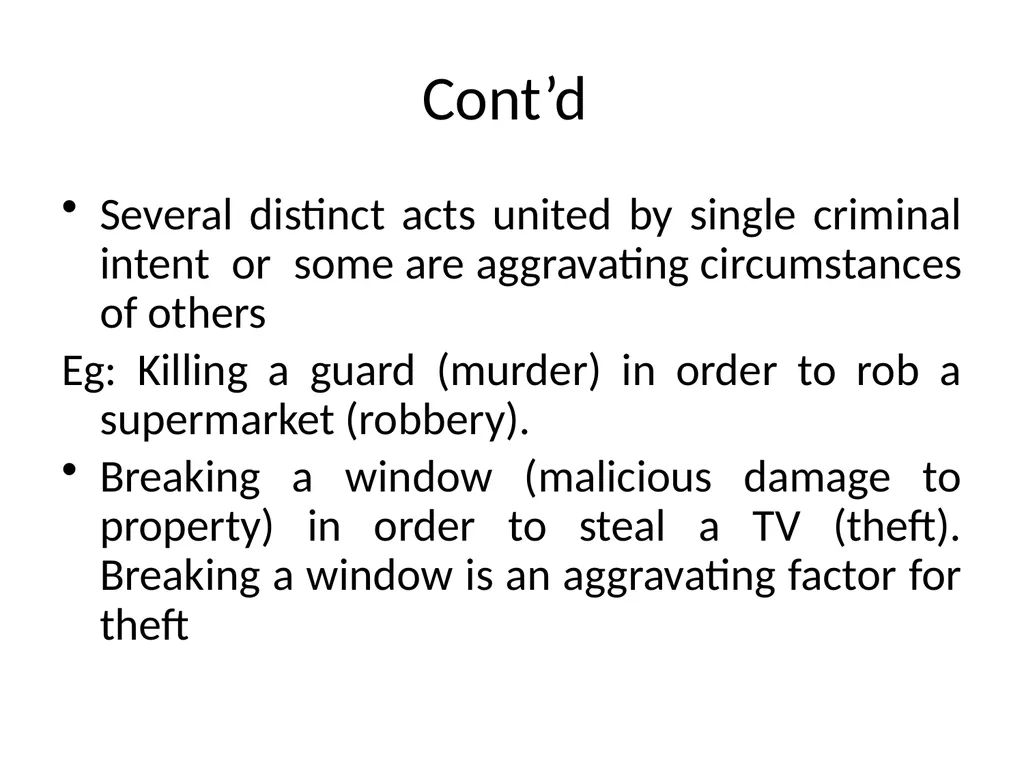 General Criminal Law slides Power Point - slide 197 of 230