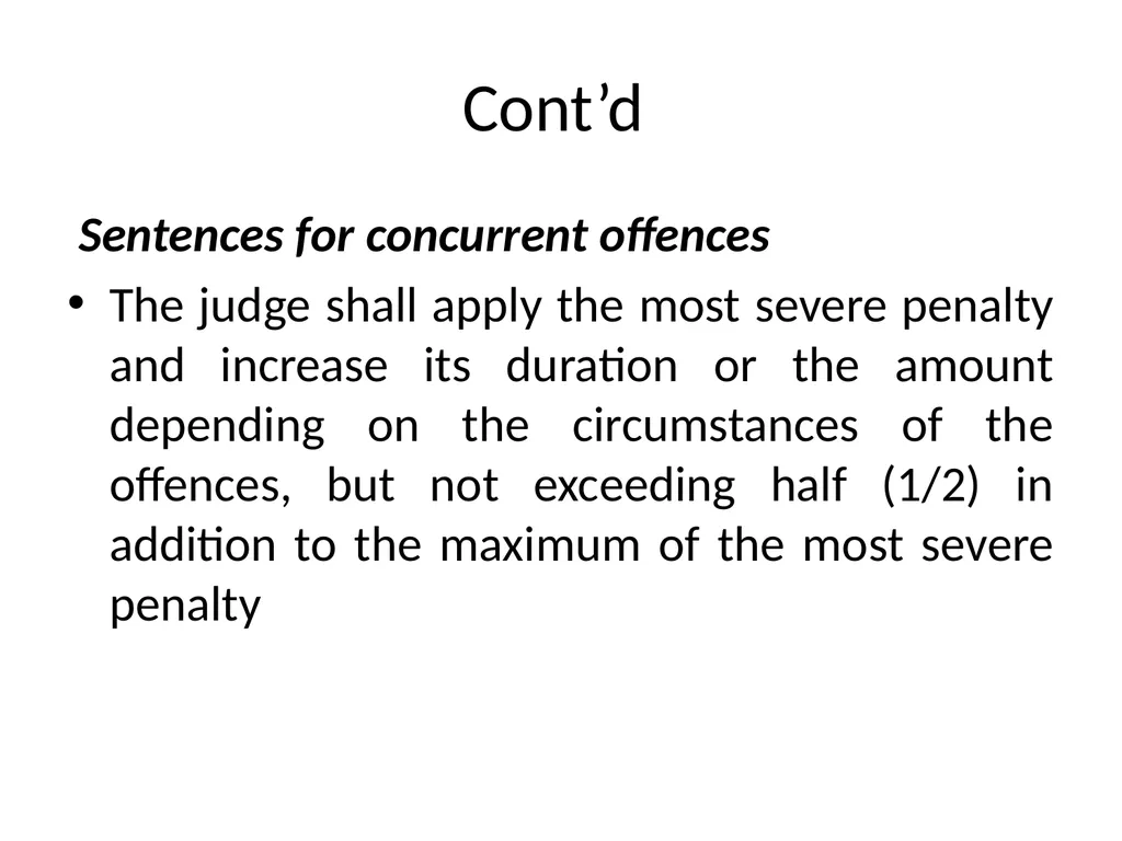General Criminal Law slides Power Point - slide 199 of 230