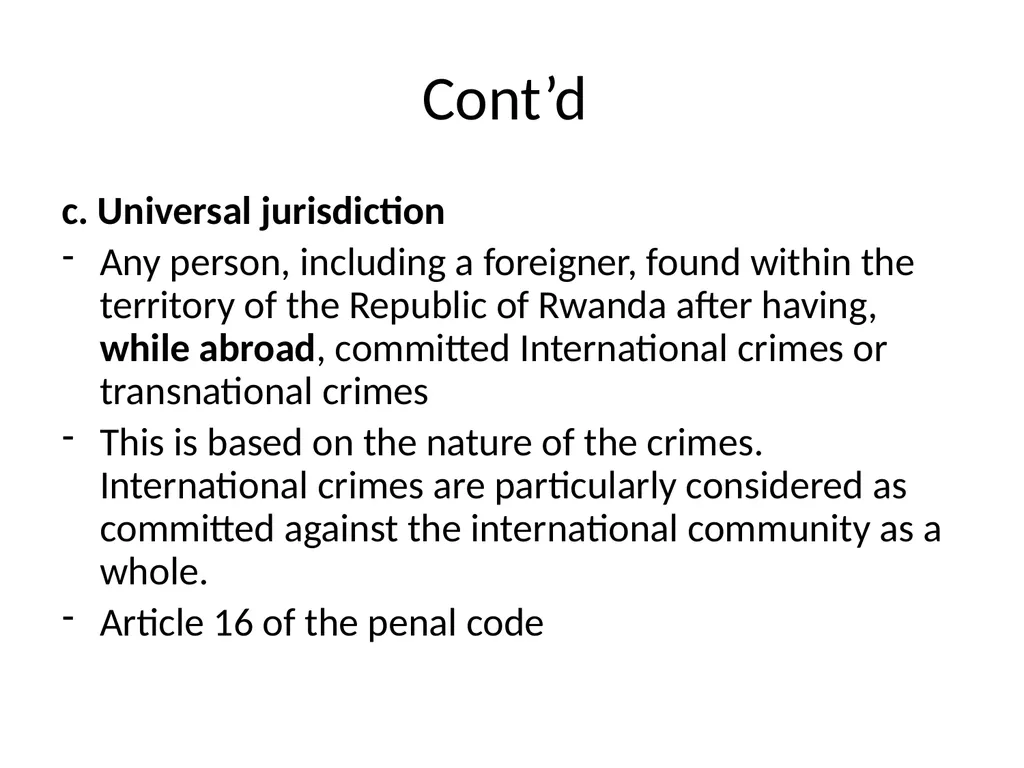 General Criminal Law slides Power Point - slide 22 of 230