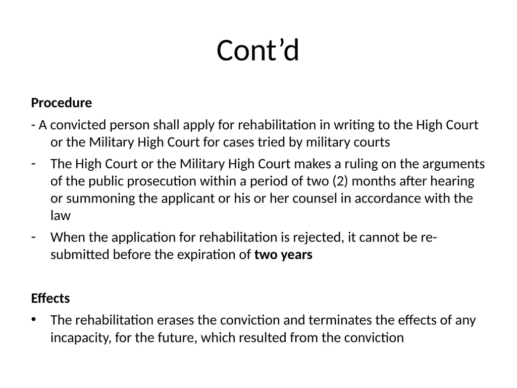 General Criminal Law slides Power Point - slide 224 of 230