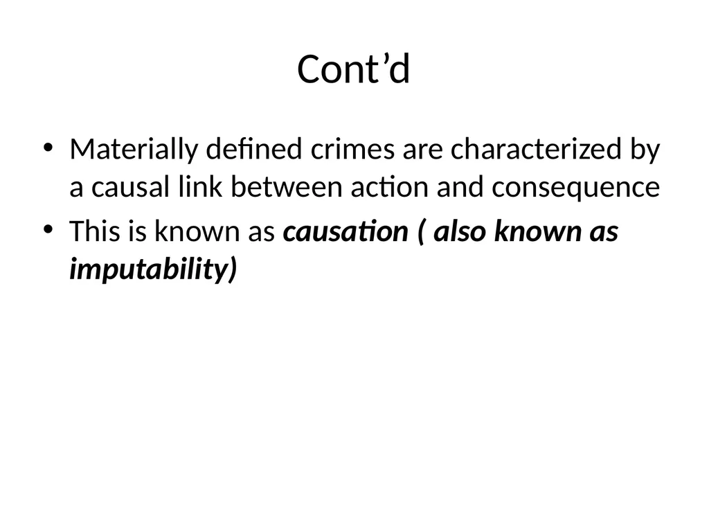 General Criminal Law slides Power Point - slide 37 of 230