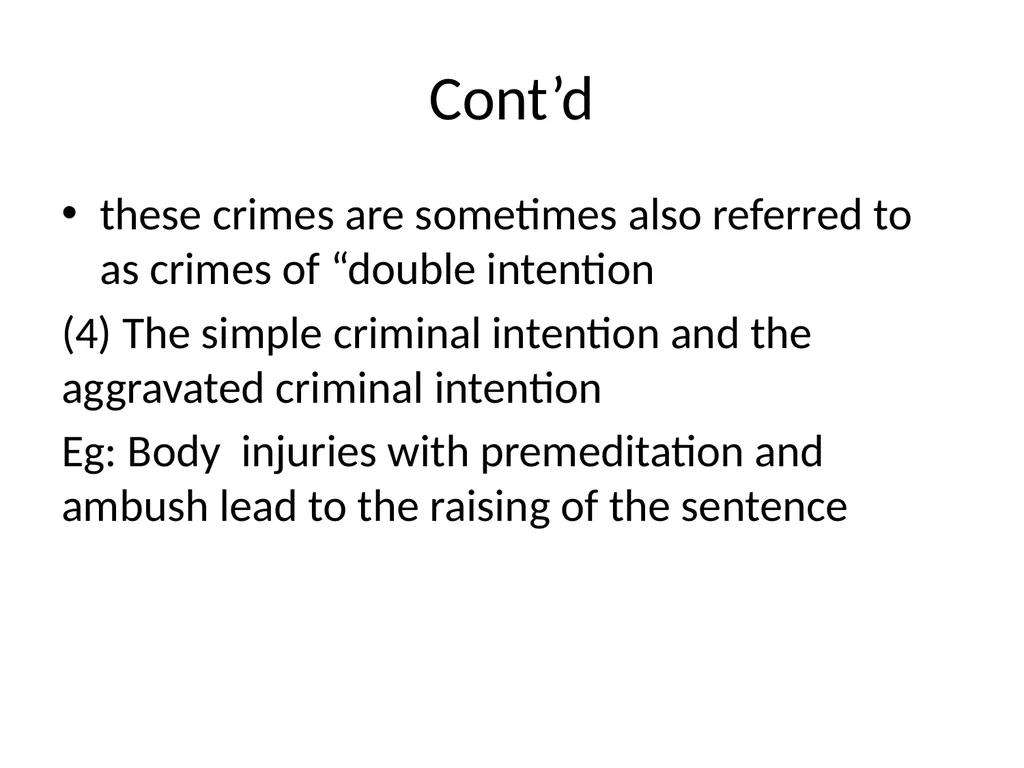 General Criminal Law slides Power Point - slide 48 of 230