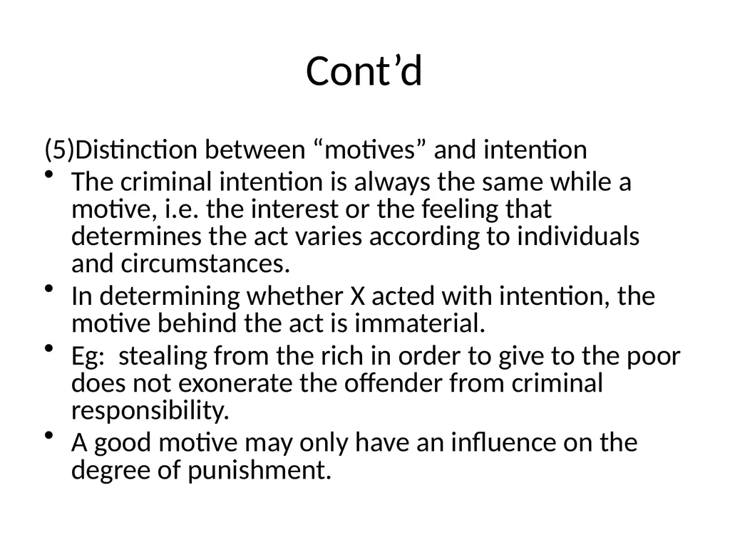 General Criminal Law slides Power Point - slide 49 of 230