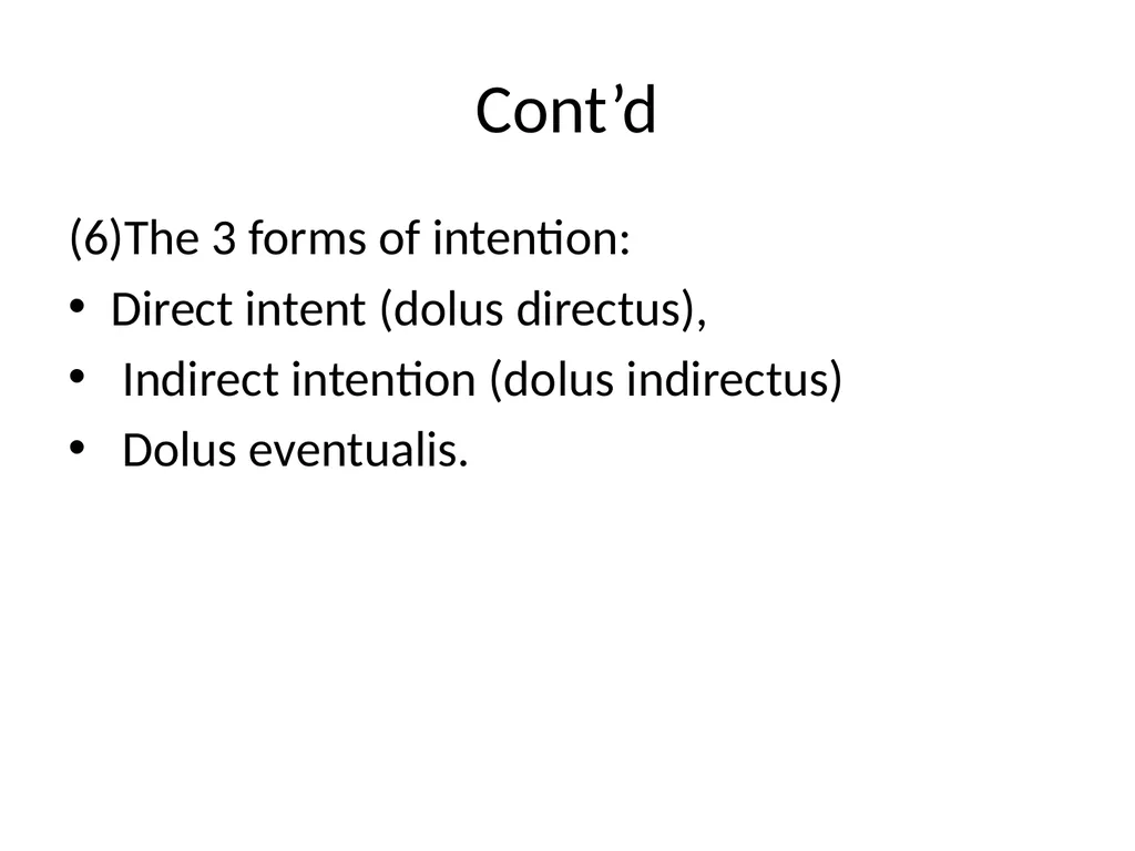 General Criminal Law slides Power Point - slide 50 of 230