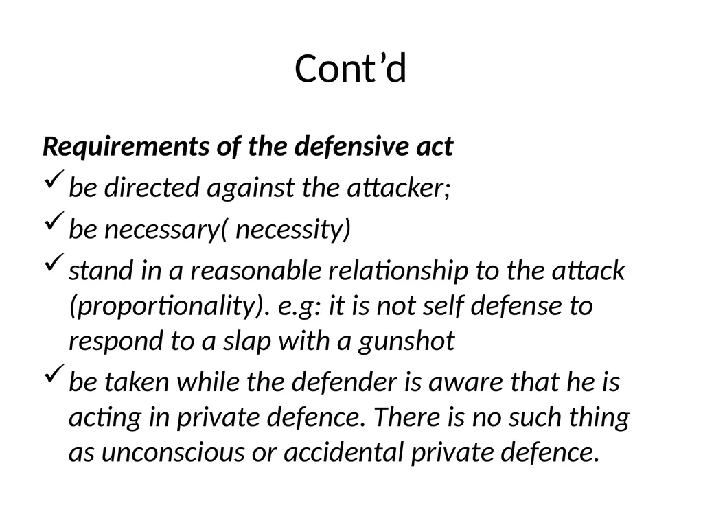 General Criminal Law slides Power Point - slide 68 of 230