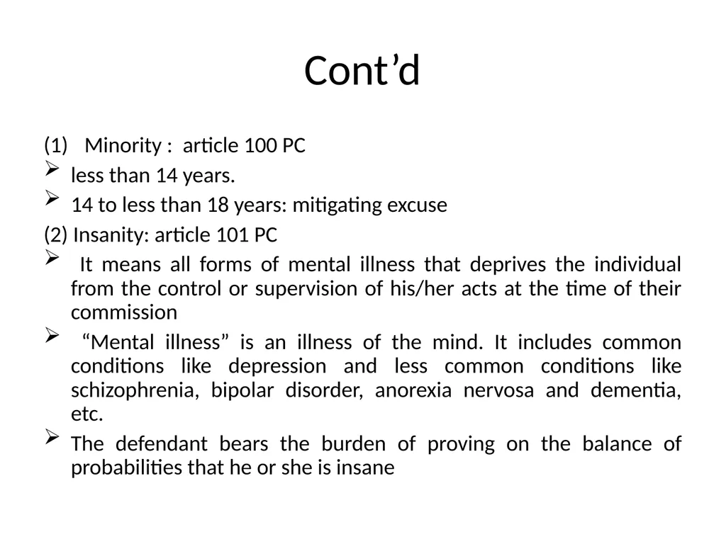 General Criminal Law slides Power Point - slide 79 of 230