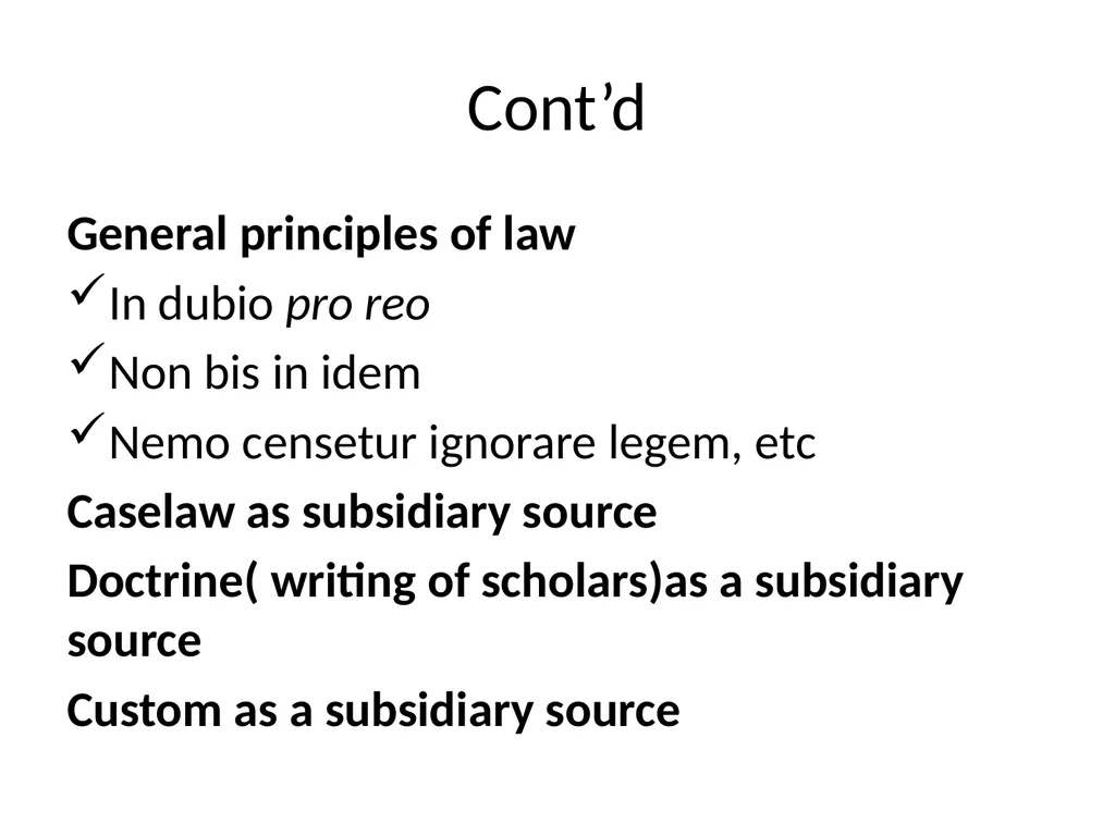 General Criminal Law slides Power Point - slide 8 of 230