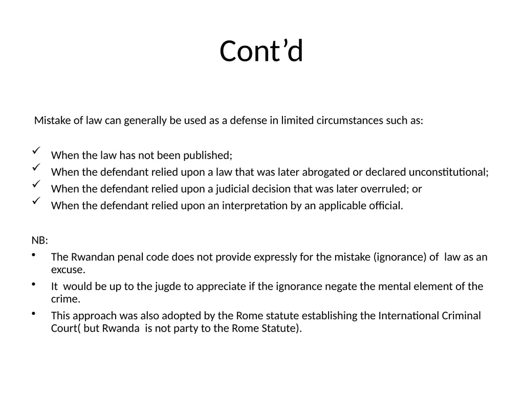 General Criminal Law slides Power Point - slide 87 of 230