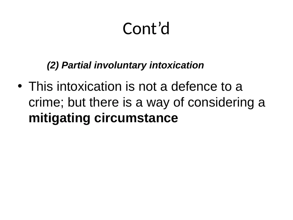 General Criminal Law slides Power Point - slide 90 of 230