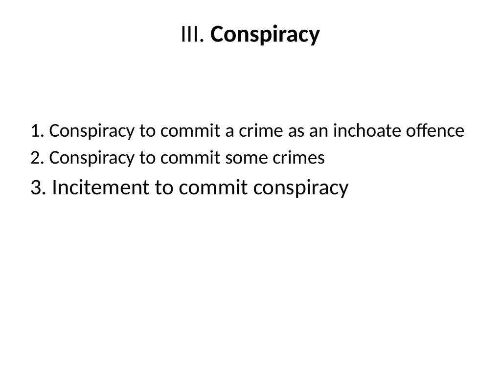 General Criminal Law slides Power Point - slide 152 of 230
