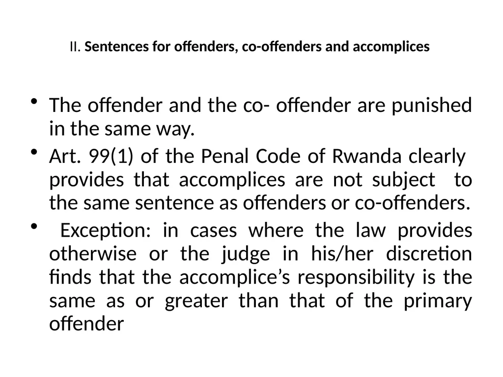 General Criminal Law slides Power Point - slide 127 of 230