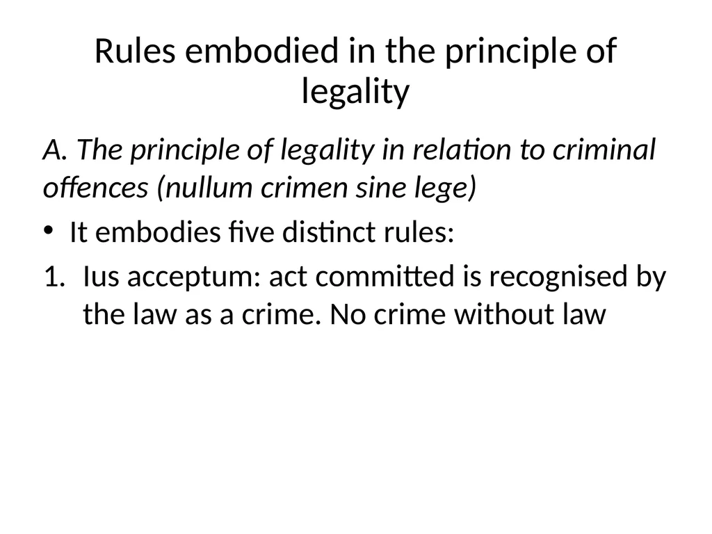 General Criminal Law slides Power Point - slide 12 of 230