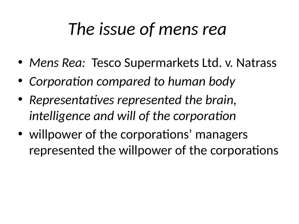 General Criminal Law slides Power Point - slide 107 of 230