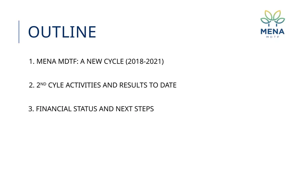 MENA MDTF minutes and decisions 8th program - slide 8 of 24