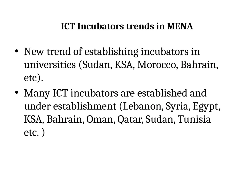 ITU Arab Regional Development Forum Session 2: The - slide 12 of 18