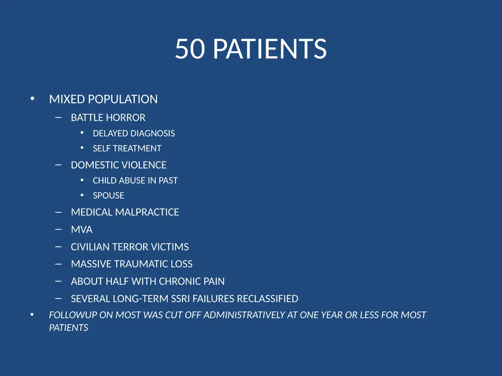 MEDICAL CANNABIS COMPLEX PTSD and AUTISM Alan - slide 3 of 17