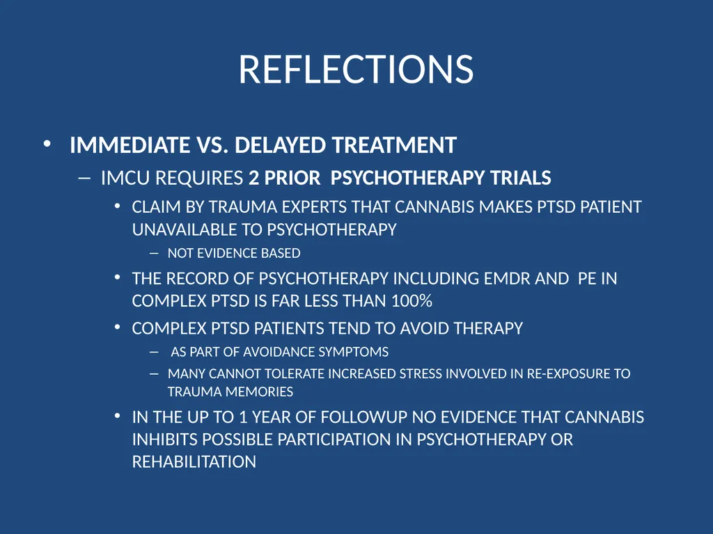 MEDICAL CANNABIS COMPLEX PTSD and AUTISM Alan - slide 12 of 17