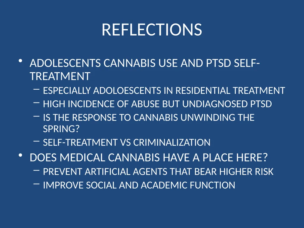 MEDICAL CANNABIS COMPLEX PTSD and AUTISM Alan - slide 16 of 17