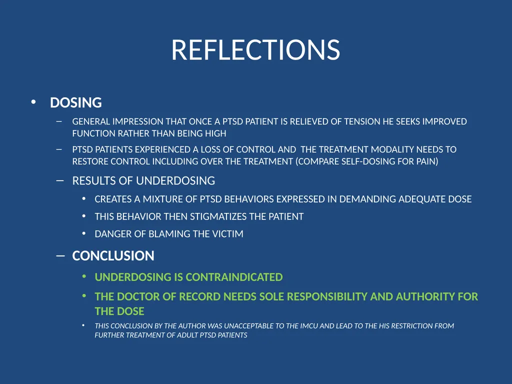 MEDICAL CANNABIS COMPLEX PTSD and AUTISM Alan - slide 8 of 17