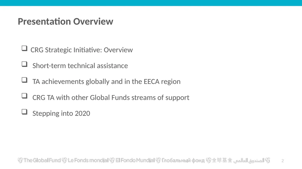 Global Fund Community, Rights and Gender Technical - slide 2 of 16