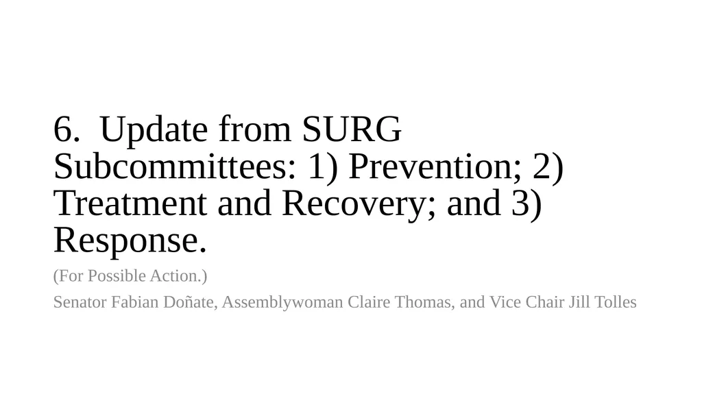 Statewide Substance Use Response Working Group - slide 11 of 60