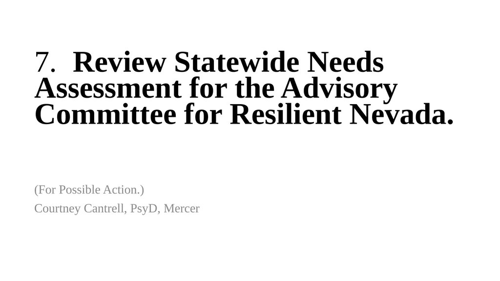 Statewide Substance Use Response Working Group - slide 41 of 60