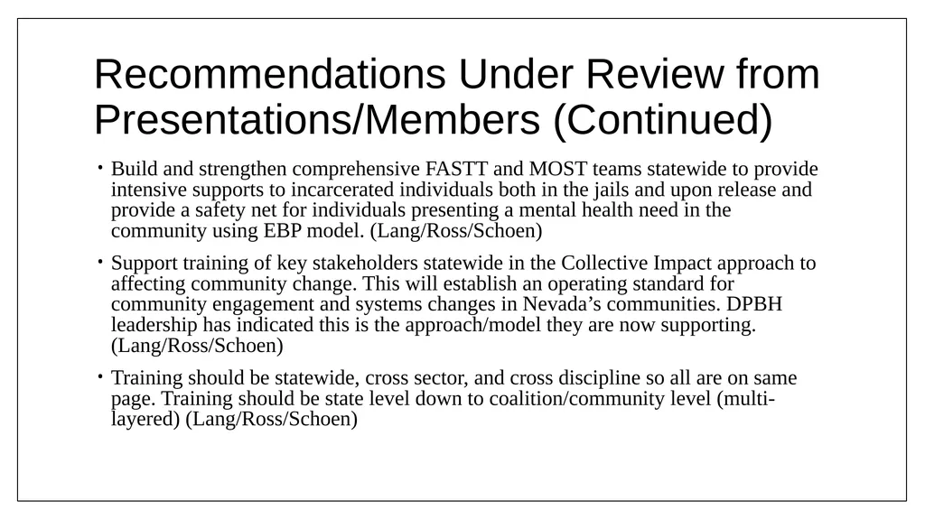 Statewide Substance Use Response Working Group - slide 18 of 60