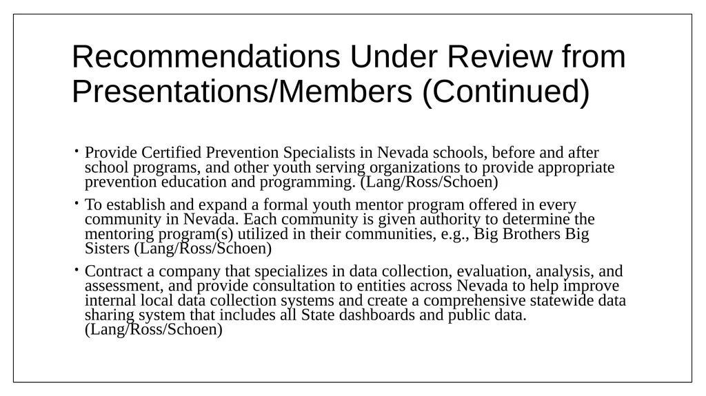 Statewide Substance Use Response Working Group - slide 19 of 60