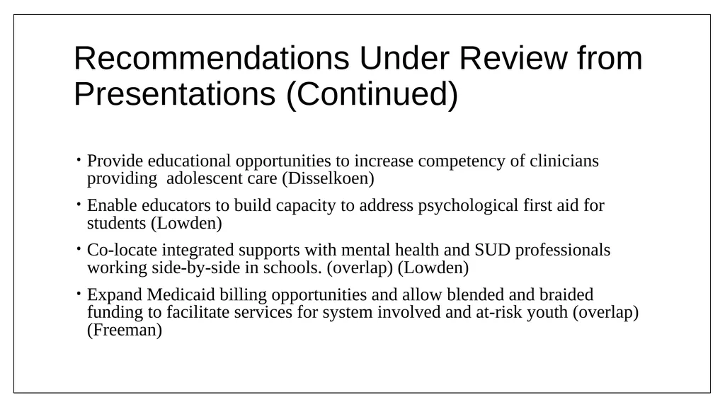 Statewide Substance Use Response Working Group - slide 21 of 60