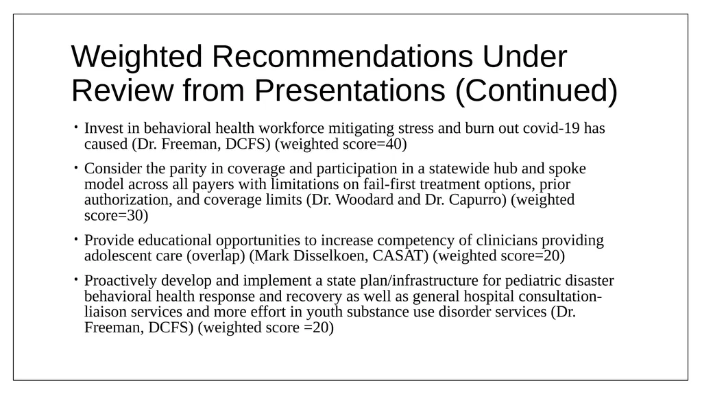 Statewide Substance Use Response Working Group - slide 28 of 60