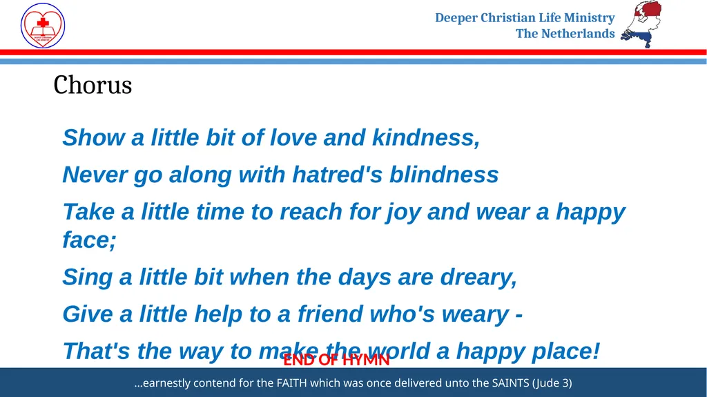 Welcome to DEEPER LIFE BIBLE CHURCH SUNDAY SERVICE - slide 8 of 34