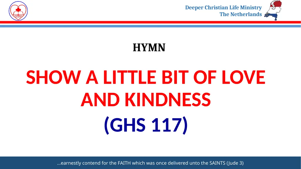 Welcome to DEEPER LIFE BIBLE CHURCH SUNDAY SERVICE - slide 2 of 34