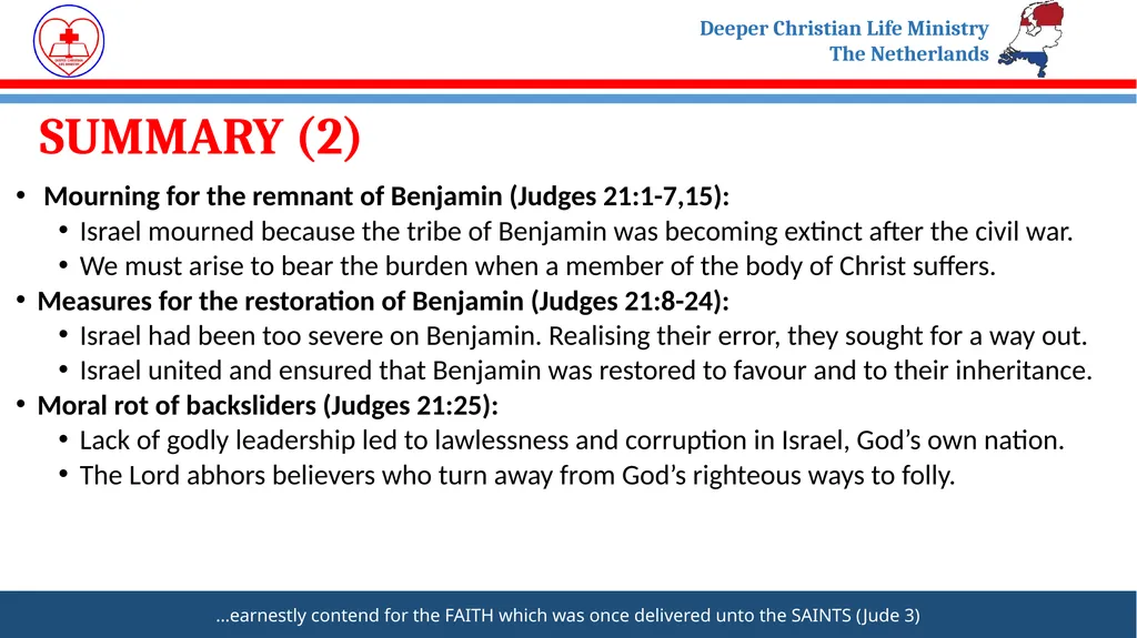 Welcome to DEEPER LIFE BIBLE CHURCH SUNDAY SERVICE - slide 12 of 34