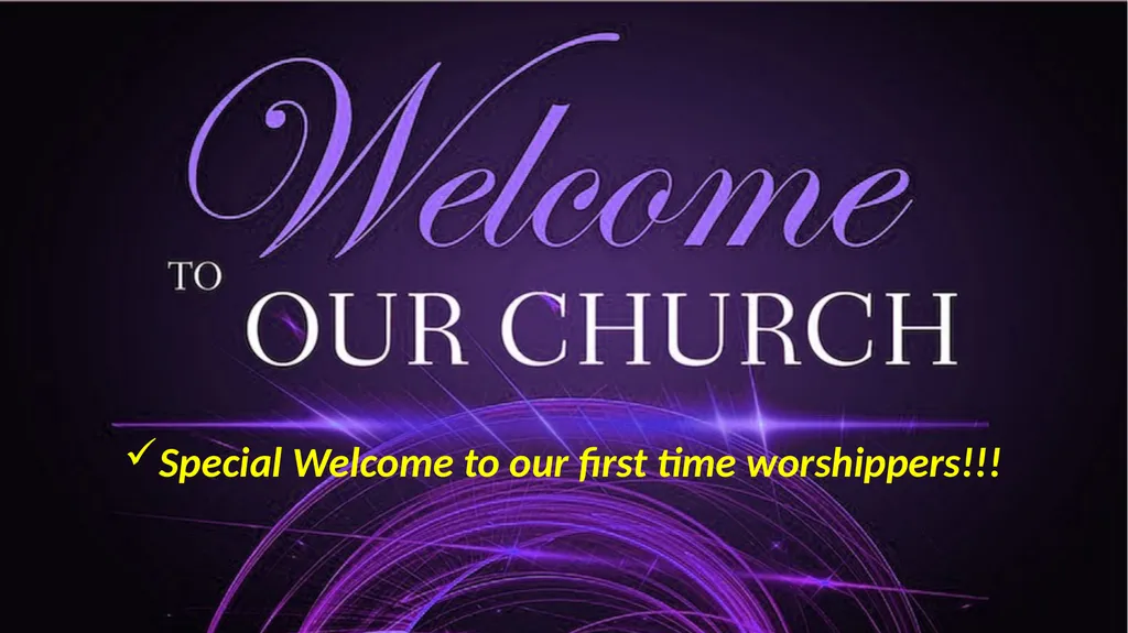 Welcome to DEEPER LIFE BIBLE CHURCH SUNDAY SERVICE - slide 24 of 34