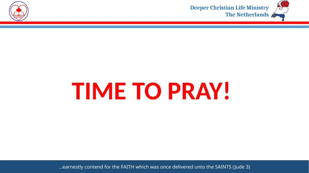 Welcome to DEEPER LIFE BIBLE CHURCH SUNDAY SERVICE - slide 34 of 34