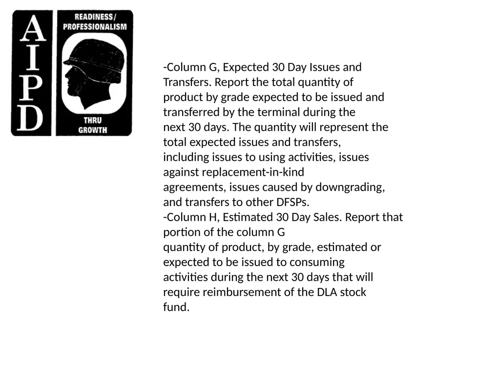 INTRODUCTION TO PREPARE RCS: DLA(W) 1884 (DFSC) - slide 19 of 41