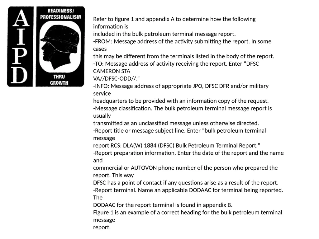 INTRODUCTION TO PREPARE RCS: DLA(W) 1884 (DFSC) - slide 8 of 41