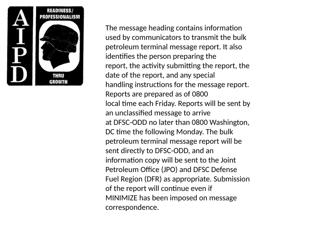 INTRODUCTION TO PREPARE RCS: DLA(W) 1884 (DFSC) - slide 7 of 41