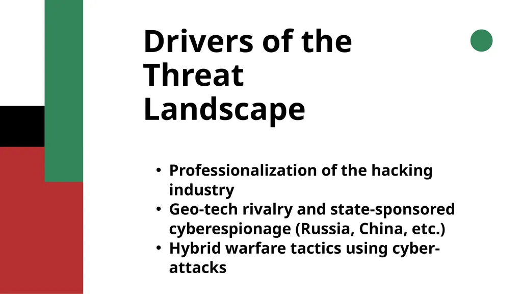 Safeguarding Innovation: Cybersecurity Challenges - slide 7 of 16