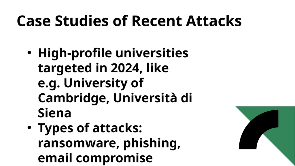 Safeguarding Innovation: Cybersecurity Challenges - slide 9 of 16