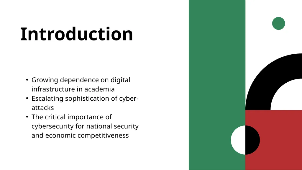 Safeguarding Innovation: Cybersecurity Challenges - slide 3 of 16