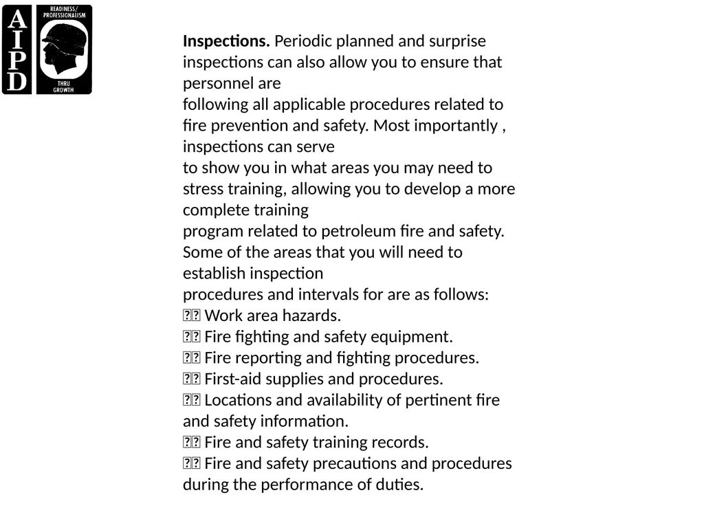 LESSON 1 FIRE AND SAFETY Critical Task: - slide 5 of 155