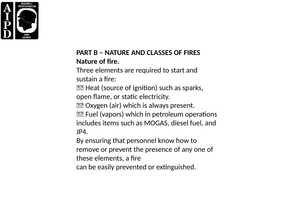 LESSON 1 FIRE AND SAFETY Critical Task: - slide 6 of 155