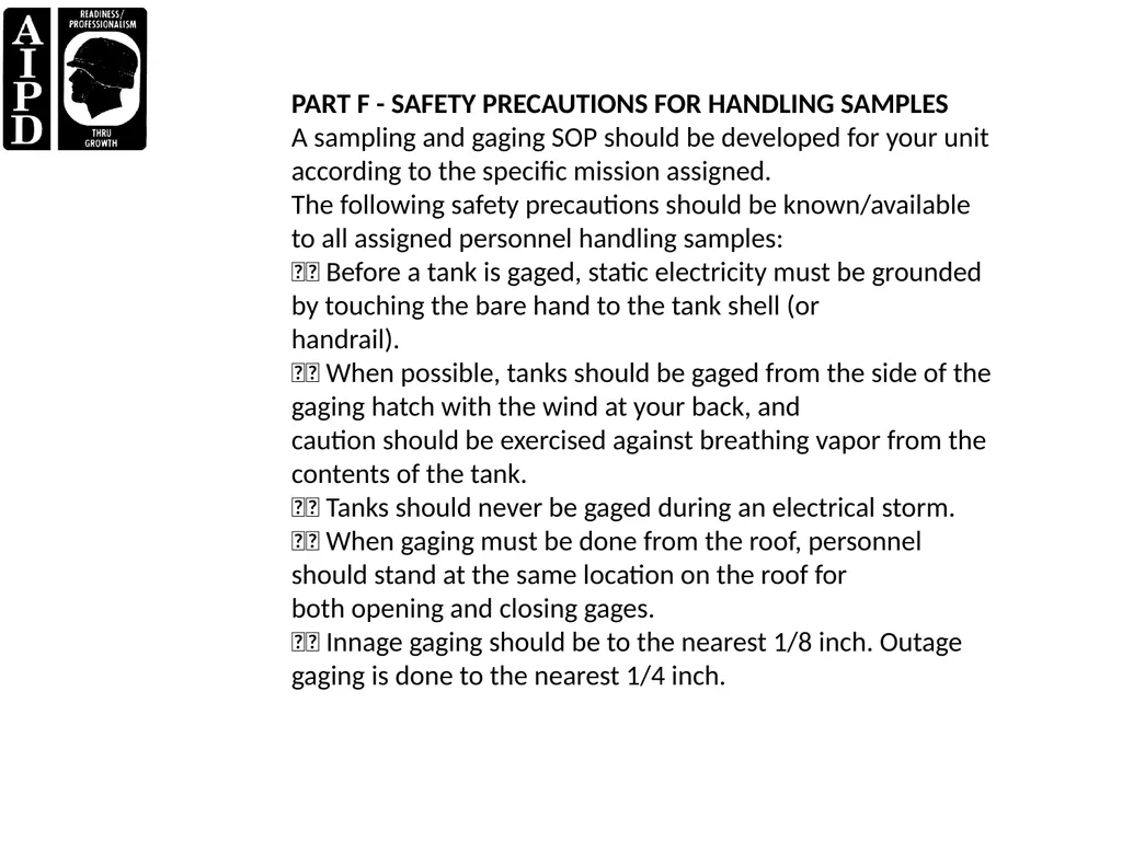 LESSON 1 FIRE AND SAFETY Critical Task: - slide 145 of 155