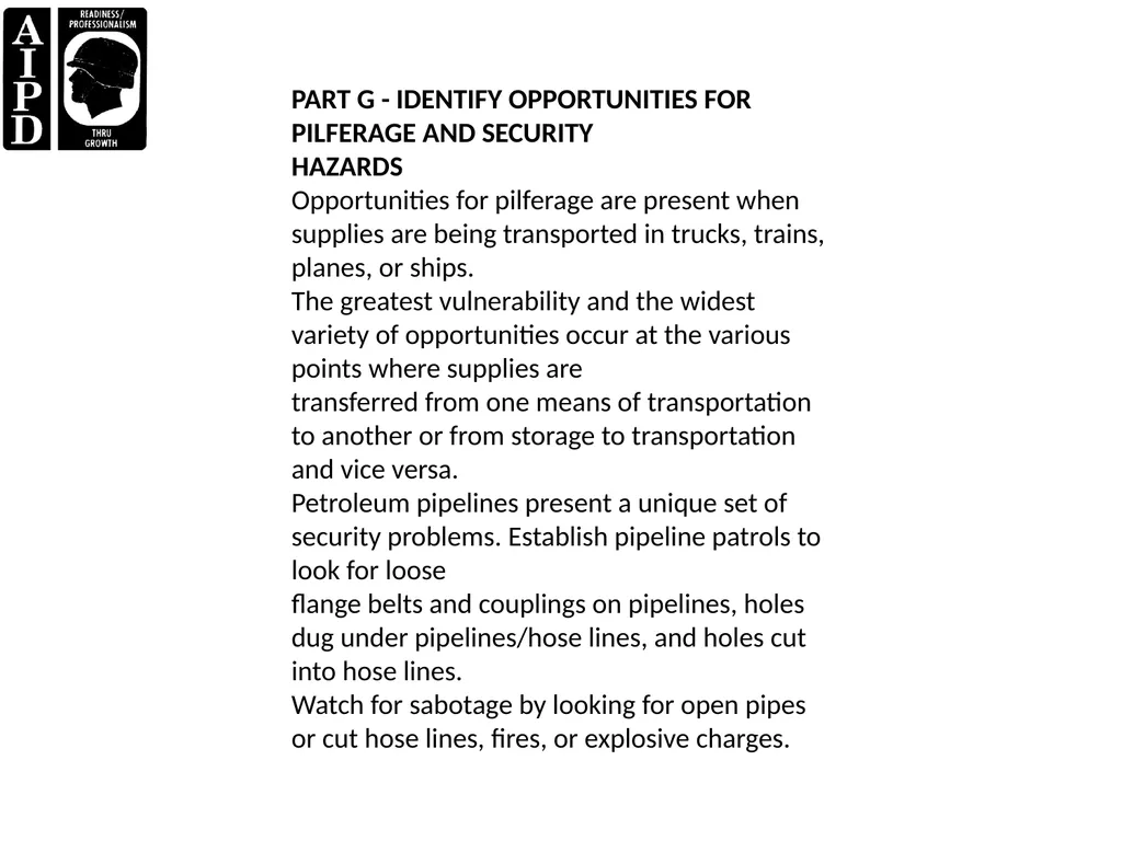 LESSON 1 FIRE AND SAFETY Critical Task: - slide 58 of 155
