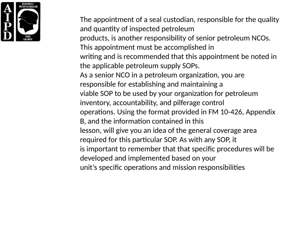 LESSON 1 FIRE AND SAFETY Critical Task: - slide 47 of 155