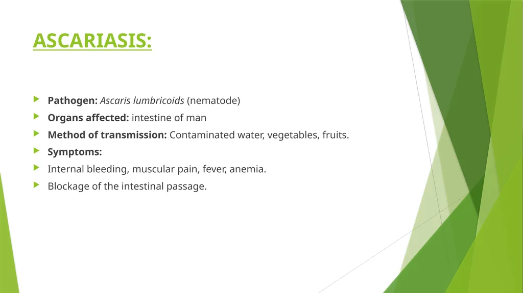 HUMAN HEALTH AND DISEASE Improper functioning of - slide 10 of 48